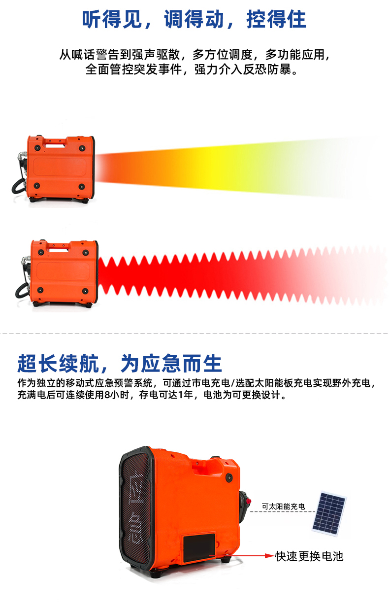 防汛救災(zāi)強聲器